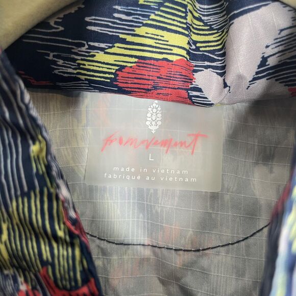 Free People Movement Vest Womens Large Blue Off The Grid Vent Lightweight Hiking - Picture 4 of 11